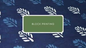 Indigo Block Printing